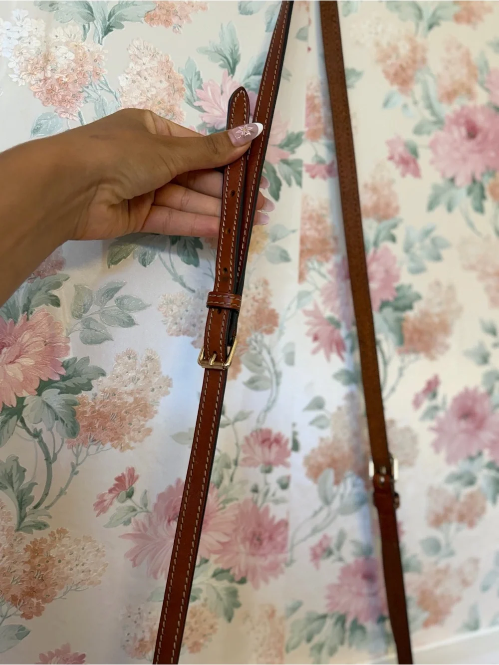 Y2kDooney & Bourke Black Pebbled Leather Crossbody with Brown Trim
